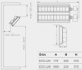 ECO-Ld20 Seramik Radyant Isıtıcı