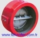 Double Flap Check Valve 4''