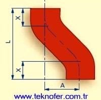 Pik Döküm Boru Ofset