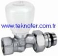 Düz Radyatör Vanası Fiyatları 1/2'' R422TG