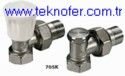 Kühlerventil-Set Preise 705K (Eckausführung)