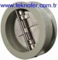 Çek Vana Fiyatları Çift Klapeli Wafer Tip CHE-1005