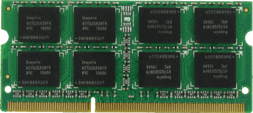 2GB PC3-8500 DDR3-1066 Low-Halogen