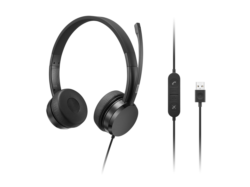 USB-A Wired Stereo On-Ear Headset  4XD1K18260