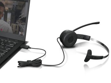 100 Mono USB Headset 4XD1B61617