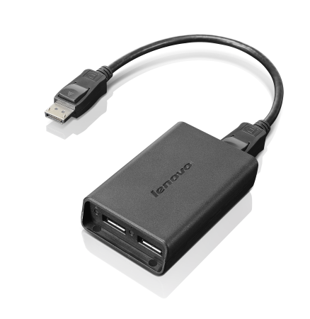 Lenovo DisplayPort to Dual DisplayPort Adapter 0B47092