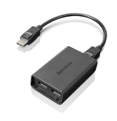 Lenovo DisplayPort to Dual DisplayPort Adapter 0B47092