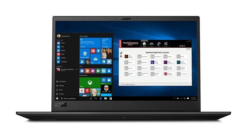 ThinkPad P1 E-2176M 32GB 512GB SSD 15.6'' P2000-4GB W10 Pro 20MD0011TX