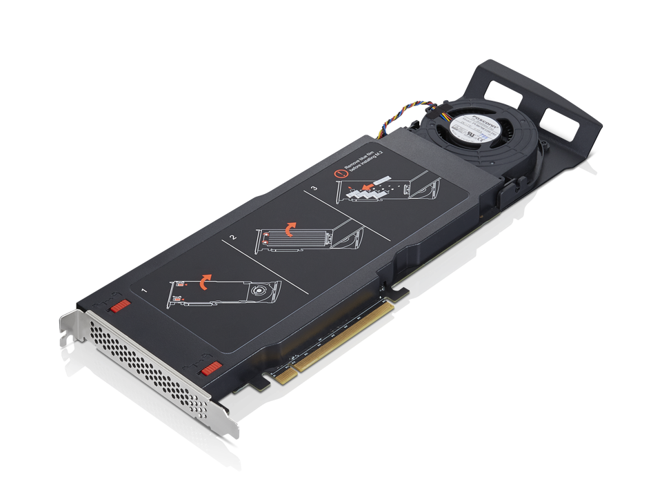 ThinkStation Quad AIC M.2 SSD Adapter 4XH0V09766