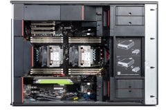 Thinkstation P920 GOLD 2x5218 16C 2.3GHZ 2x16GB 2933MHZ ECC RDIMM 512GB SSD 1x1TB HDD  W10 1400W 30BC003ATX