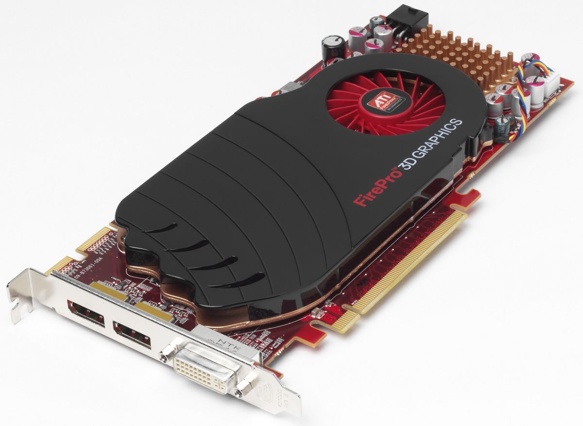 ATI FirePro V7750, 1GB Dual DisplayPort, DVI-I Graphics Card 