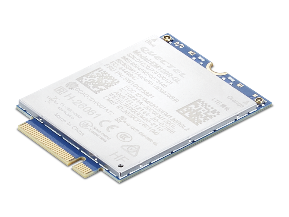 ThinkPad Quectel SDX24 EM120R-GL 4G LTE CAT12 PCIE WWAN modülü  4XC1D51447