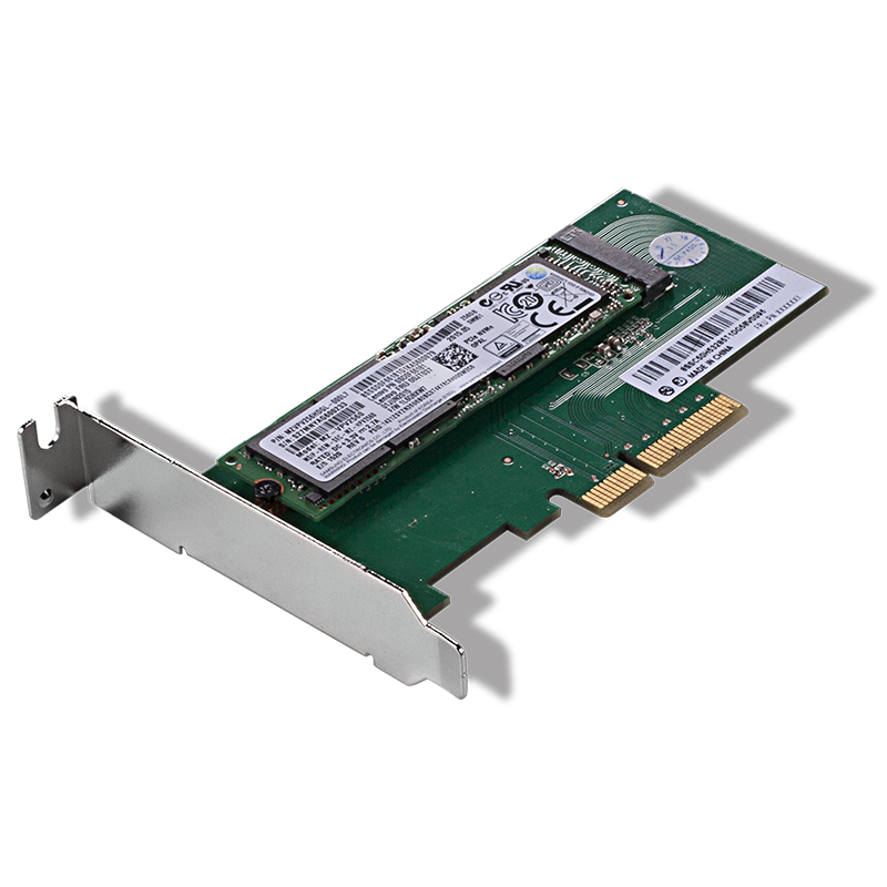 ThinkStation PCIE - M.2 Yükseltici kart - yüksek profil 4XH0L08578