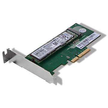 ThinkStation PCIE - M.2 Yükseltici kart - yüksek profil 4XH0L08578