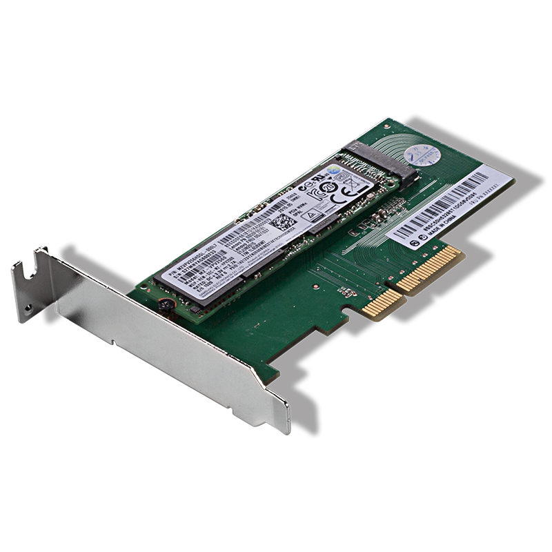 ThinkStation PCIE - M.2 Yükseltici kart - düşük profilli 4XH0L08579