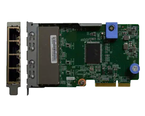 ThinkSystem 1 Gb 4 bağlantı noktalı RJ45 LOM 7ZT7A00545