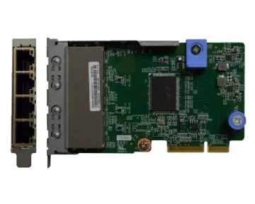 ThinkSystem 1 Gb 4 bağlantı noktalı RJ45 LOM 7ZT7A00545