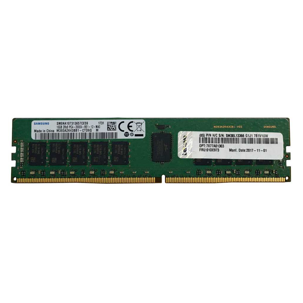 ThinkServer 16GB , 3200Mhz, DDR4, ECC, CL22, UDIMM, ST50 Uyumlu 4X77A77495
