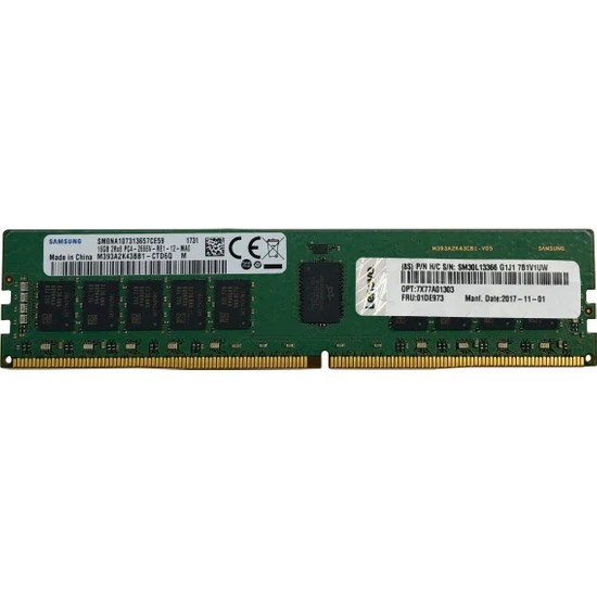 ThinkStation 32GB TRUDDR4 3200 MHZ 2RX4 1.2V RDIMM-A ThinkSystem 4ZC7A15122