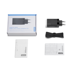 Lenovo USB-C 65W Travel AC Adapter - EU 40AW0065EU