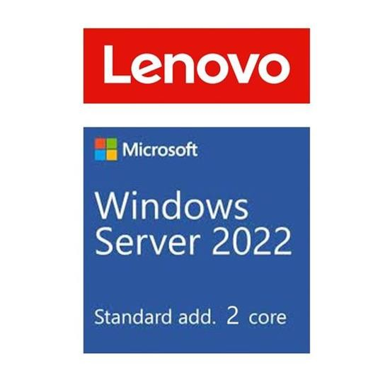 ThinkSystem WINDOWS SERVER 2022 STANDARD ADDITIONAL LICENSE 2 CORE NO MEDIA/KEY RESELLER POS ONLY 7S05007MWW