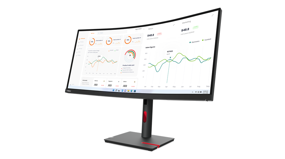 ThinkVision T34w-30  34'' 63D4GAT1TK