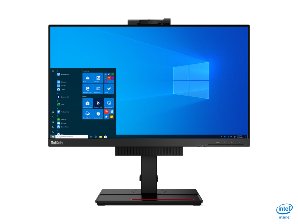 ThinkCentre M80q İ7-10700T 8GB 256GB Free Dos 24'' Monitör 11DQS176TX
