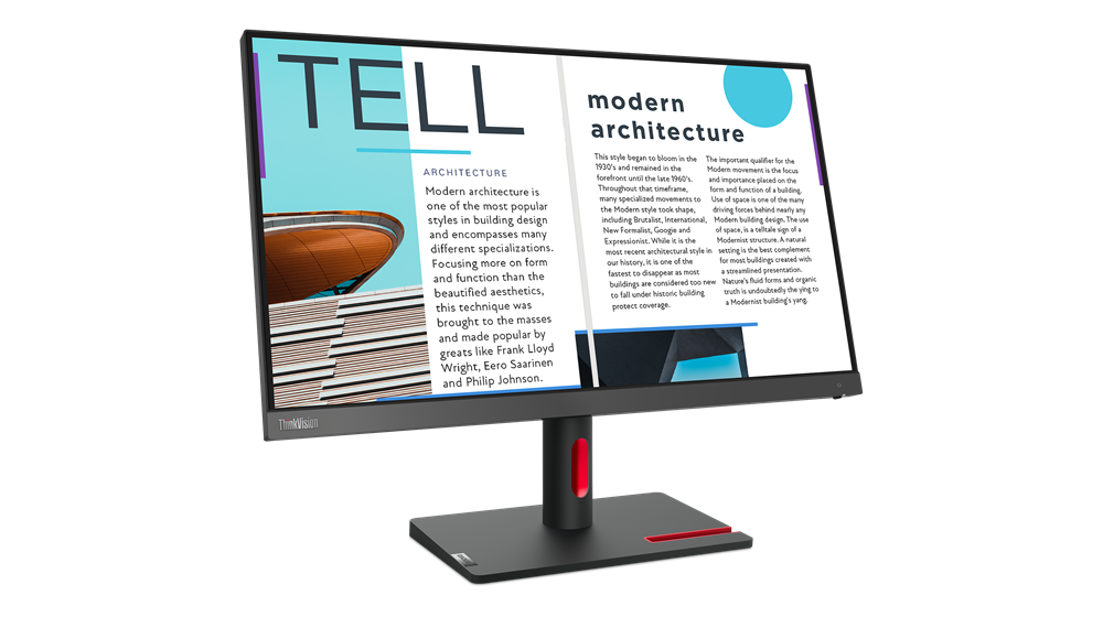 ThinkVision S25e-30 24.5''  HDMI Monitör 63E0KAT4TK