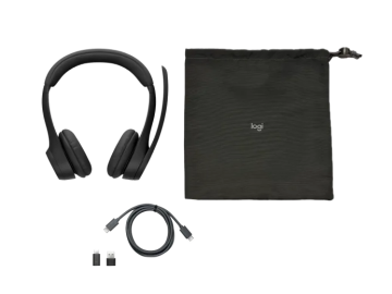 LOGİTECH ZONE 305 KABLOSUZ KURUMSAL KULAKLIK USB ALICILI SİYAH -981-001453