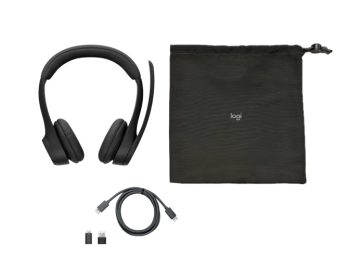 LOGİTECH ZONE 305 KABLOSUZ KURUMSAL KULAKLIK USB ALICILI SİYAH -981-001453