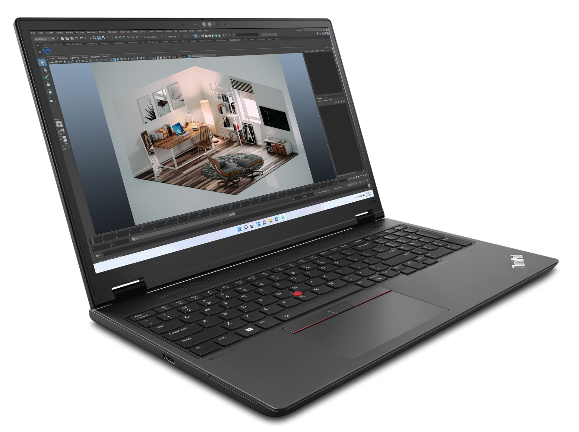 Thinkpad P16v V2 ULTRA-7 165H 16C 2x16GB 5600MHz SODIMM 1TB SSD NVIDIA RTX2000ADA 8GB W11 PRO 16in 21KX001MTX