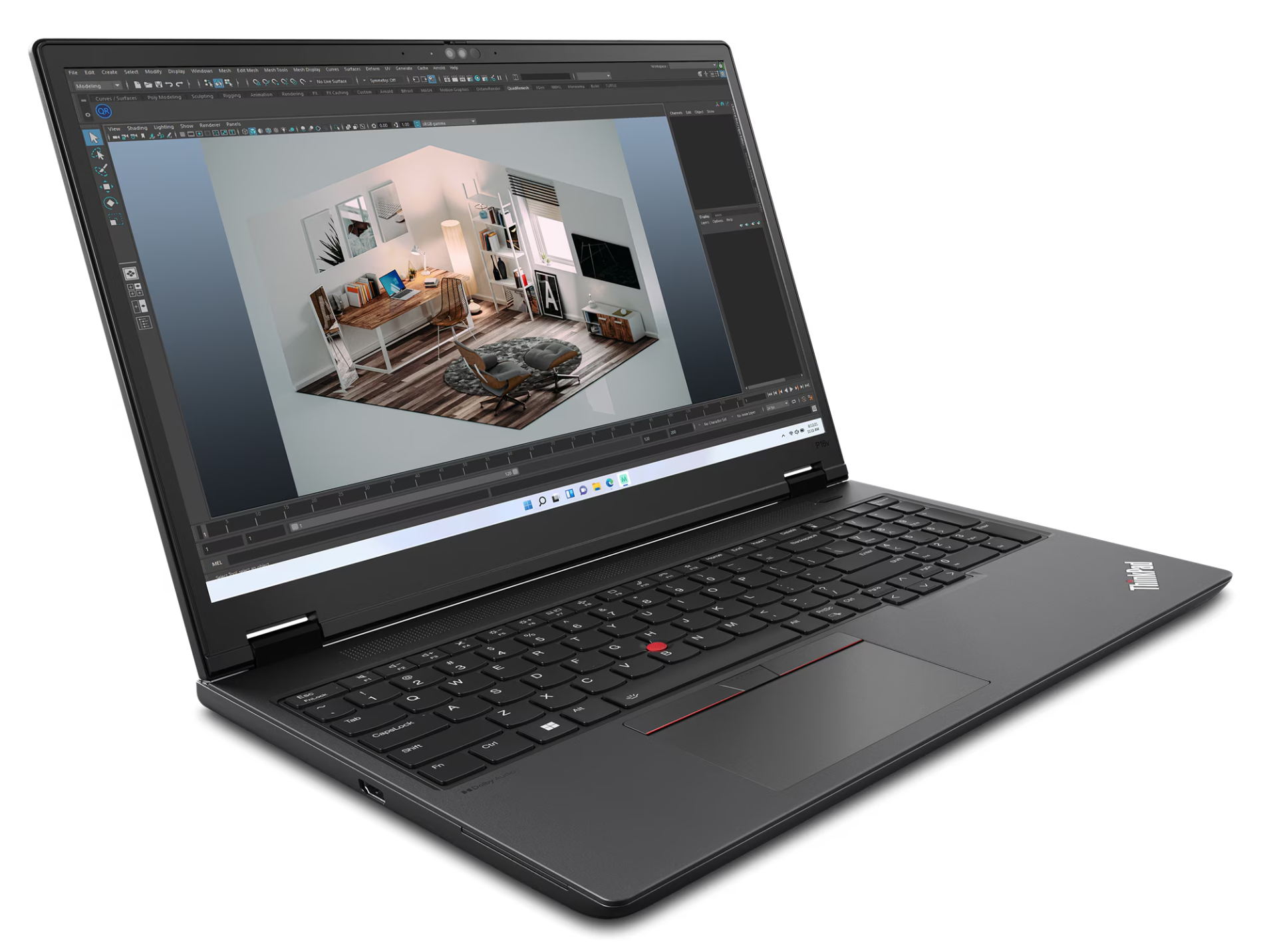 Thinkpad P16v V2 ULTRA-7 165H 16C 2x16GB 5600MHz SODIMM 1TB SSD NVIDIA RTX2000ADA 8GB W11 PRO 16in 21KX001MTX