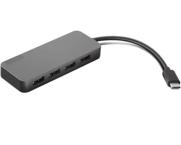 Lenovo USB-C to 4 Port USB-A Hub 4X90X21427