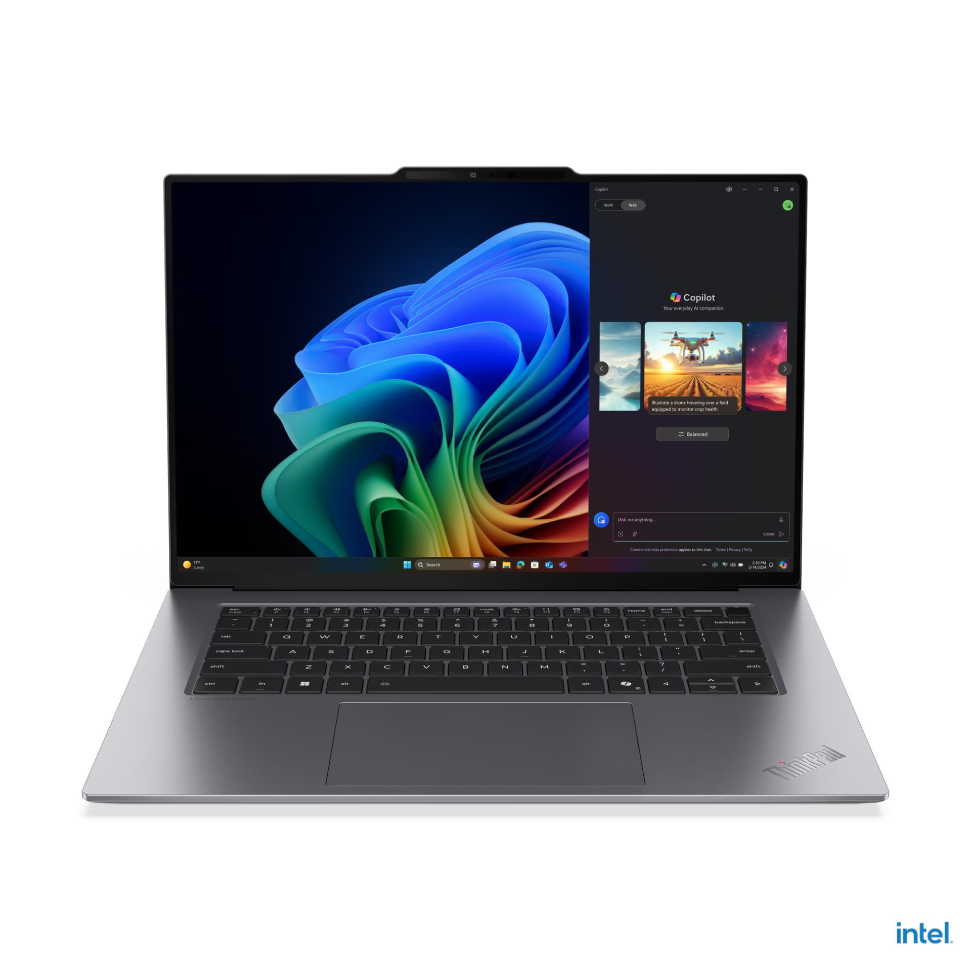 ThinkPad X9-14 Gen 1 Aura Edition Ultra7 258V 32GB 1TB W11P Touch/Dokunmatik Ekran  21QA001NTX