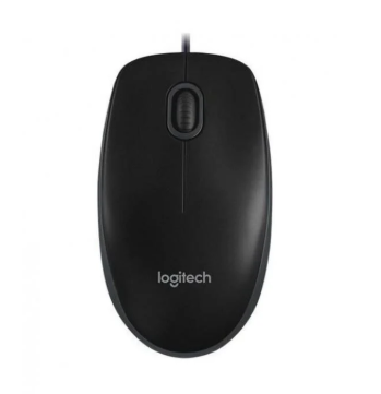 Logitech B100 Optik USB Mouse-Siyah