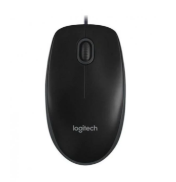 Logitech B100 Optik USB Mouse-Siyah