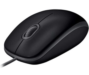 Logitech B110 Sessiz Kablolu Mouse - Siyah