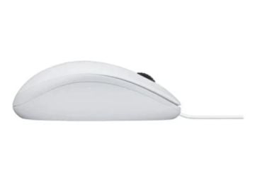 Logitech B110 Sessiz Kablolu Mouse - Beyaz