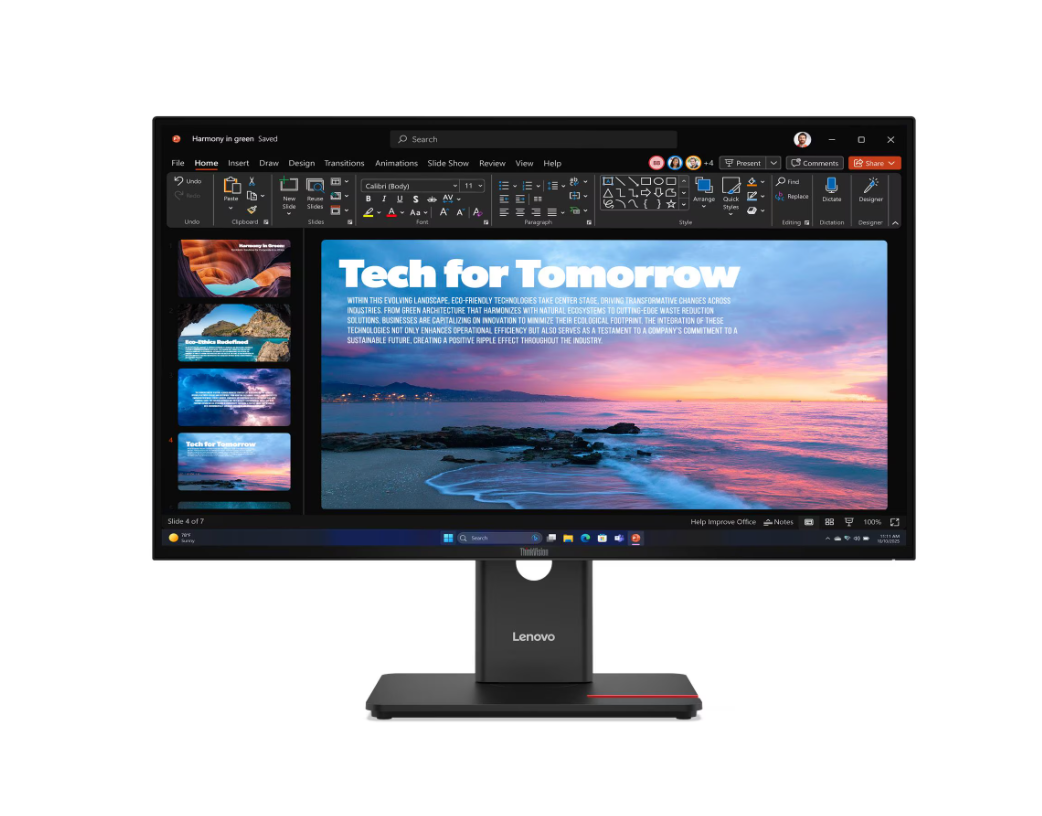 ThinkVision T27QD-40 27'' 4 ms 2K Pivot IPS 120 Hz Monitör