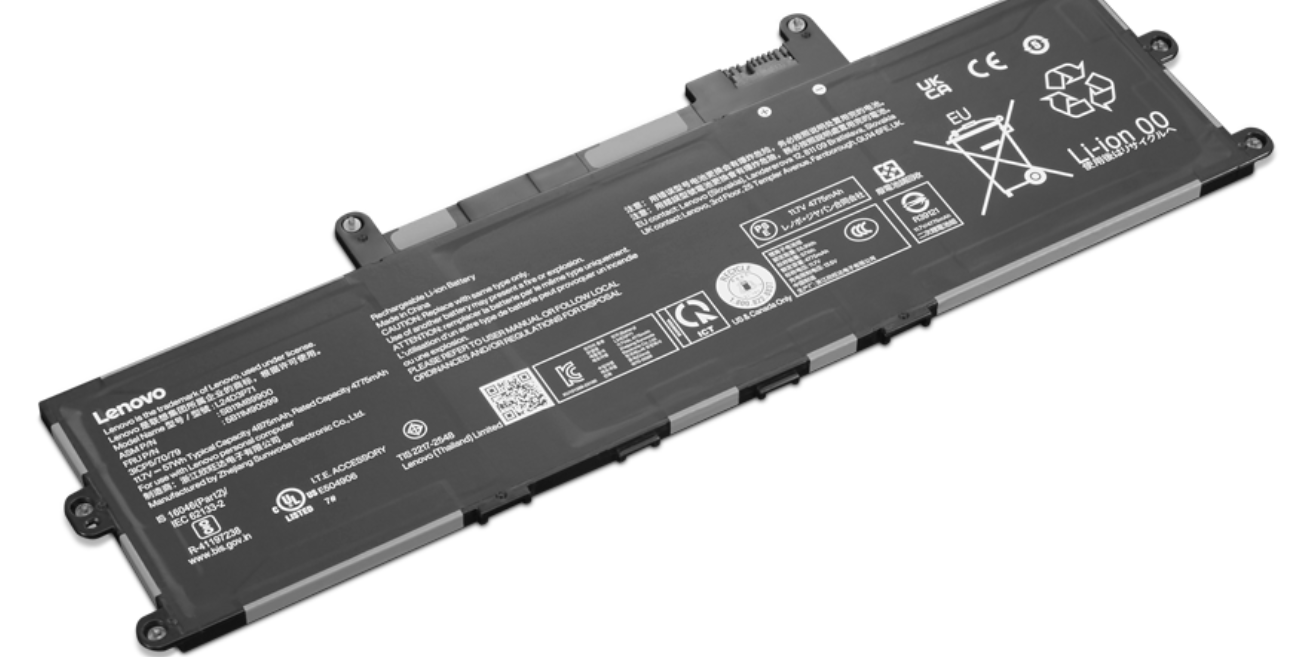 Lenovo Battery, 11.31V, 47Wh, 3cell