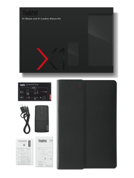 ThinkPad X1 Mouse and X1 Leather Sleeve Kit 4XR0V83212