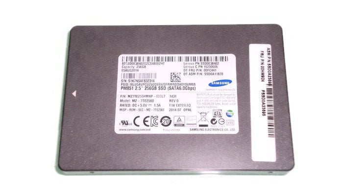ThinkPad 256GB SSD 2.5'' 7mm HDD