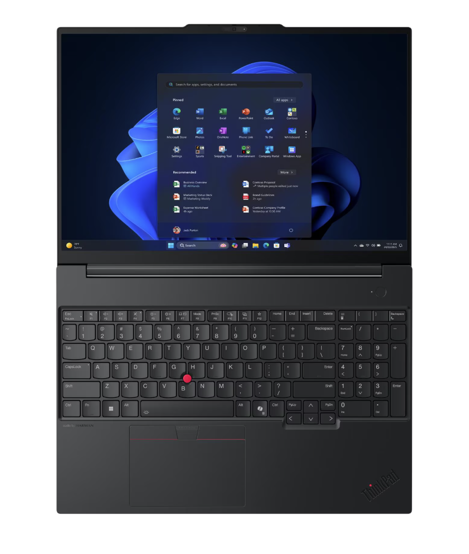 ThinkPad E16 Gen3 Ultra7 255H 32GB (16+16 GB Hediye) GB Ram 1TB SSD 16'' Fdos 3Y Yerinde Destek