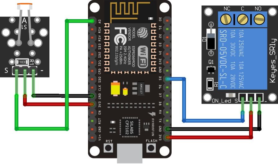 NodeMCU ile LDR - Röle Kontrolü ve Blynk Notification(Bildirimler)