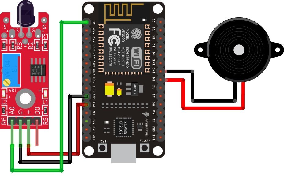 NodeMCU ile Alev Sensörü Uyarı Sistemi ve Blynk Notification(Bildirimler)