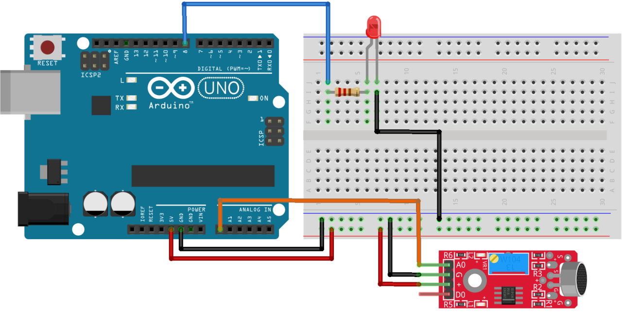 Arduino ile Ses Sensörü Kullanımı