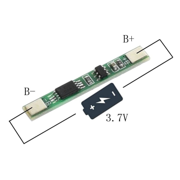 1S 3A Lityum Batarya BMS Balans Kartı - 18650 Pil Şarjı için Uygun