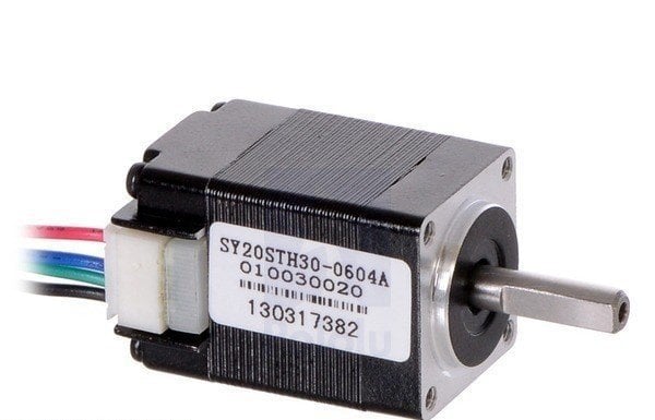 Nema 8 4Pin Step Motor 20x30mm 15mmŞaft H/Bi 1.8C 180 g-cm 600 mA 3.9V 200 Adım