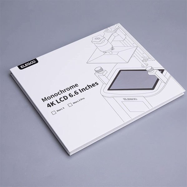 ELEGOO 6.6'' 4K LCD - Mars 3 Pro