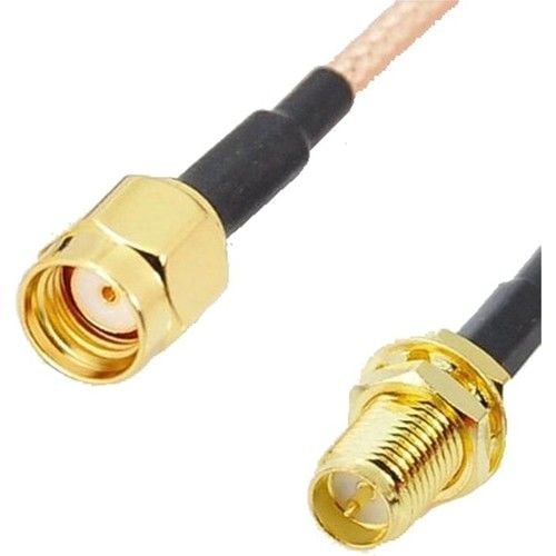 Rp-Sma Uzatma Kablosu, Erkek - Dişi  RG316 Koaksiyel Adaptör 20CM